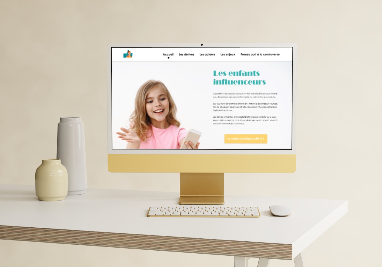 Les enfants influenceurs